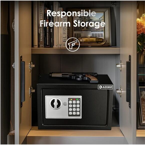 Fire Resistant Money Safe Box for Home with Fireproof Bag Cash Hidden, Security - Picture 5 of 5